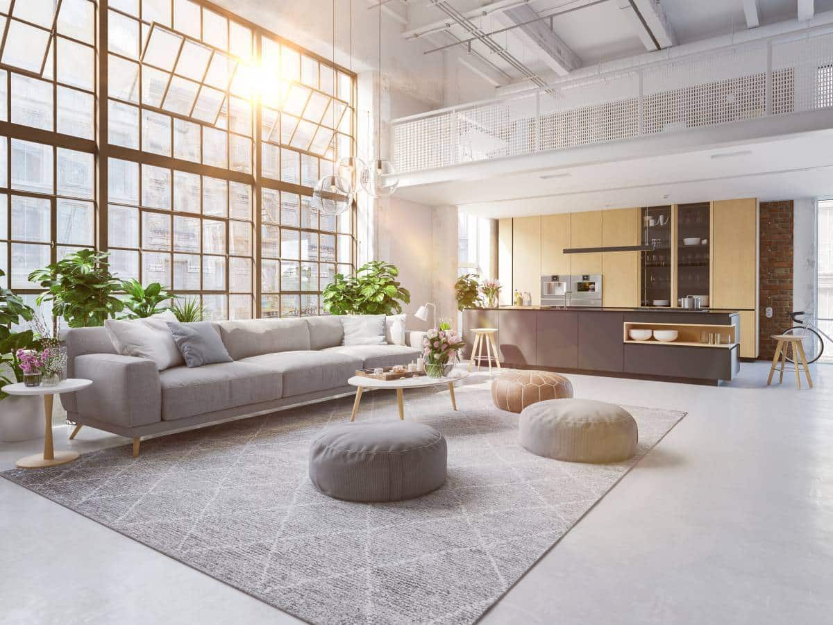 Aménager Un Salon Dans Un Vaste Loft - Ambiance Déco Maison